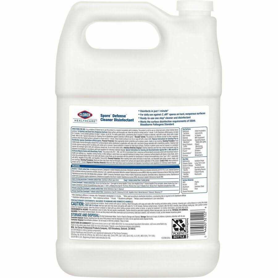 Clorox Spore Defense Cleaner Disinfectant - Image 5