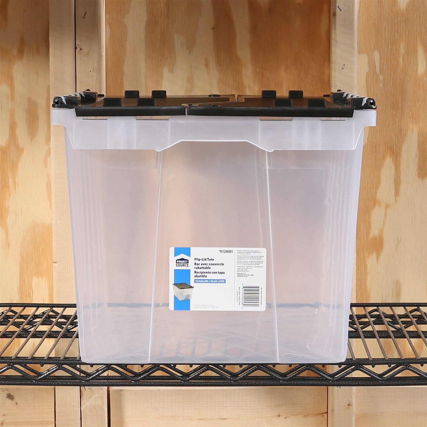 Style Selections 12-Gallon Clear Base 128081 - Image 4