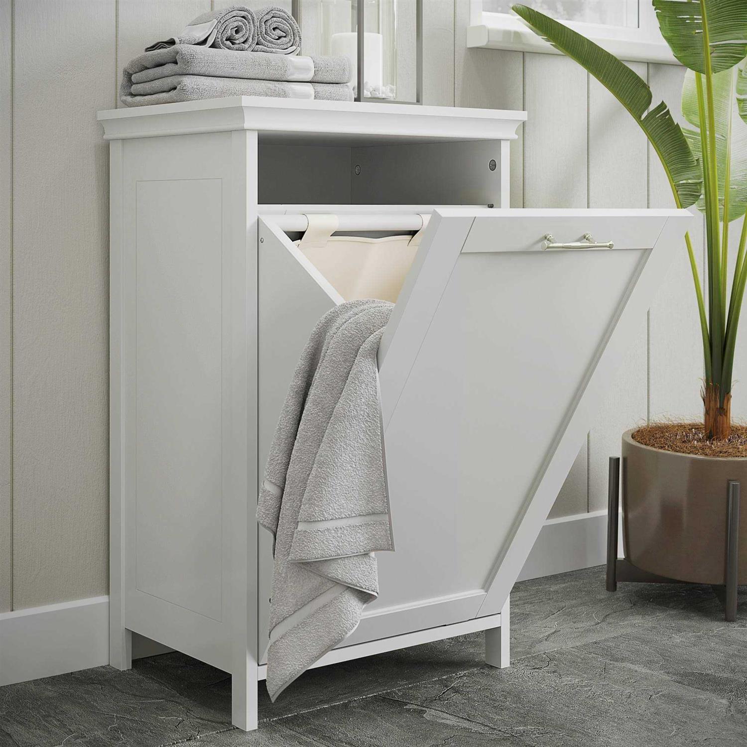 RiverRidge Somerset Tilt-Out Laundry Hamper - Image 3