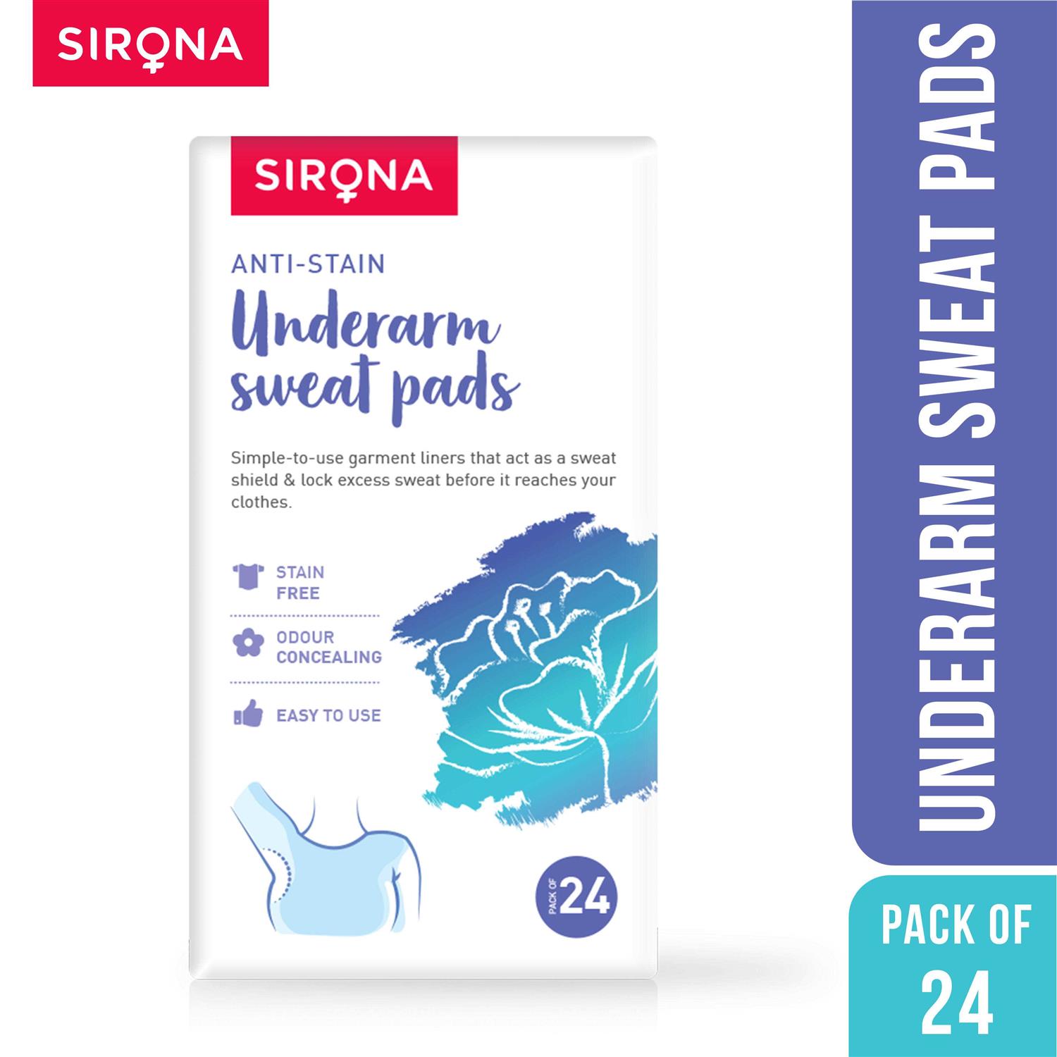 Sirona Disposable Underarm Sweat Pads Pads - Image 4
