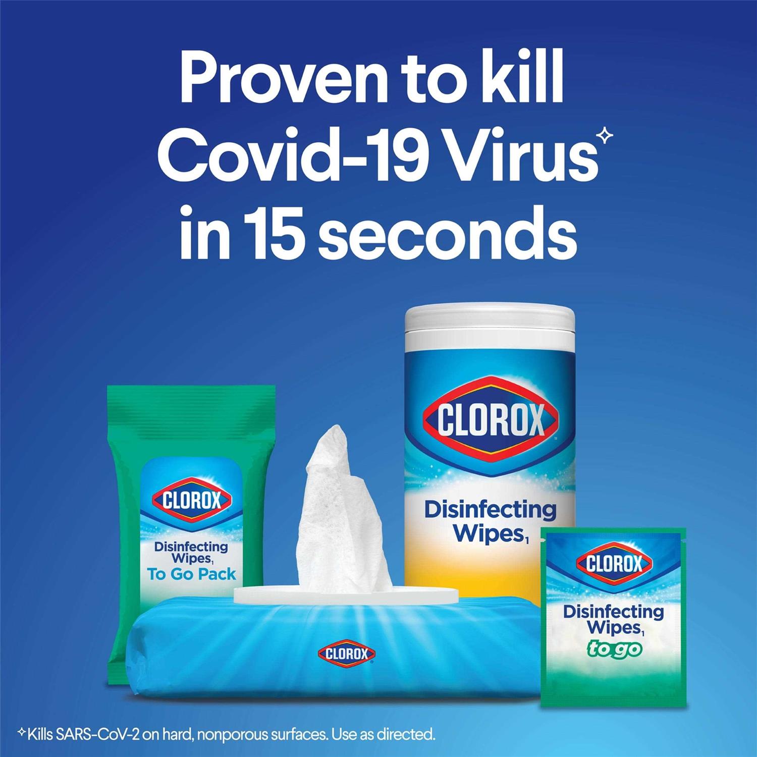 Clorox 60092 Disinfecting Wipes - Image 4