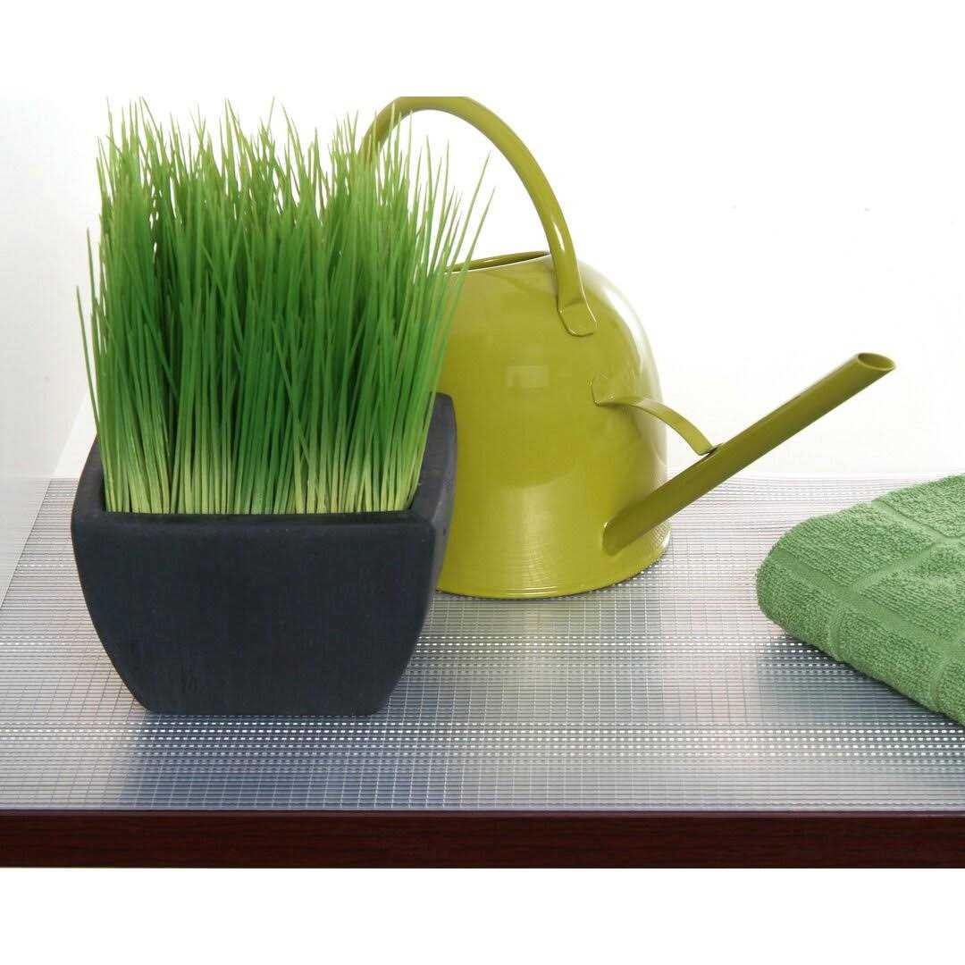 Con-Tact Brand Premium Plus Nova Non-Adhesive Non-Slip Shelf and Drawer Liner Clear - Image 3