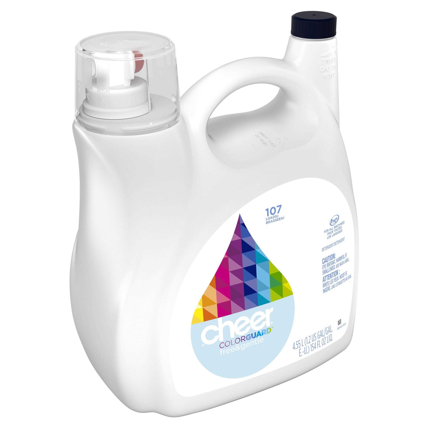 Cheer Free Liquid Laundry Detergent - Image 3