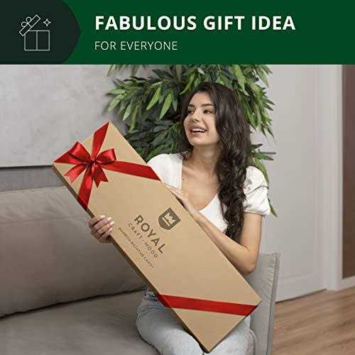 Royal Craft Wood Luxury Bathtub Caddy Tray Bath Tray - Image 5