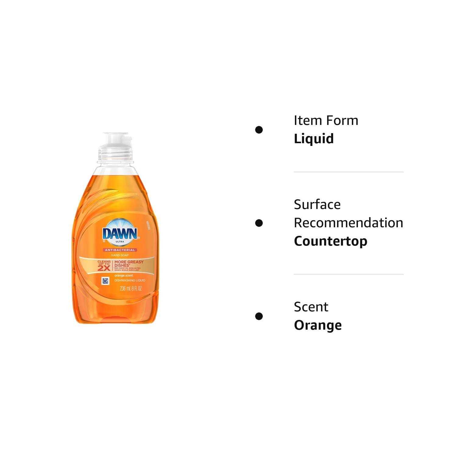 Dawn Ultra Antibacterial Dishwashing Liquid Soap - Image 5
