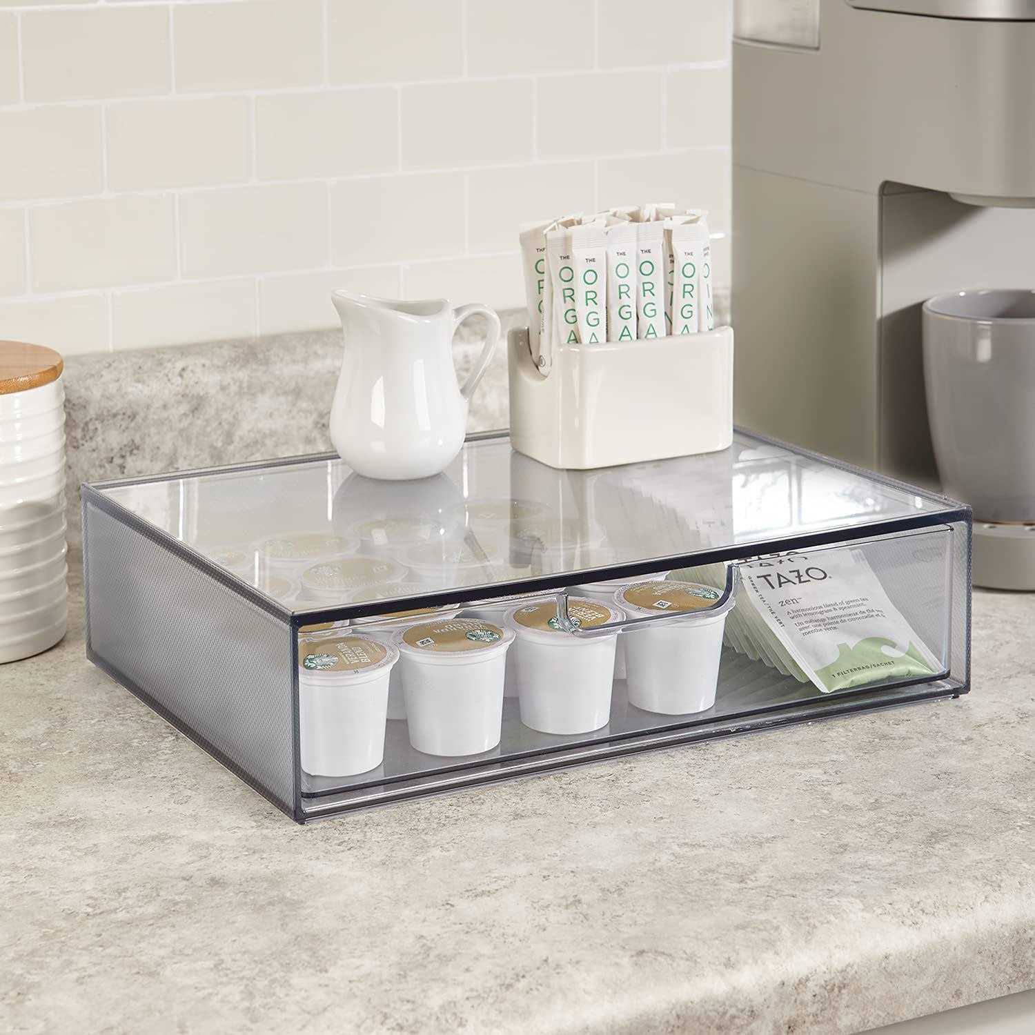 STORi STAX Plastic Stackable Organizer Drawer in solid 12.5-inches Wide - Image 5
