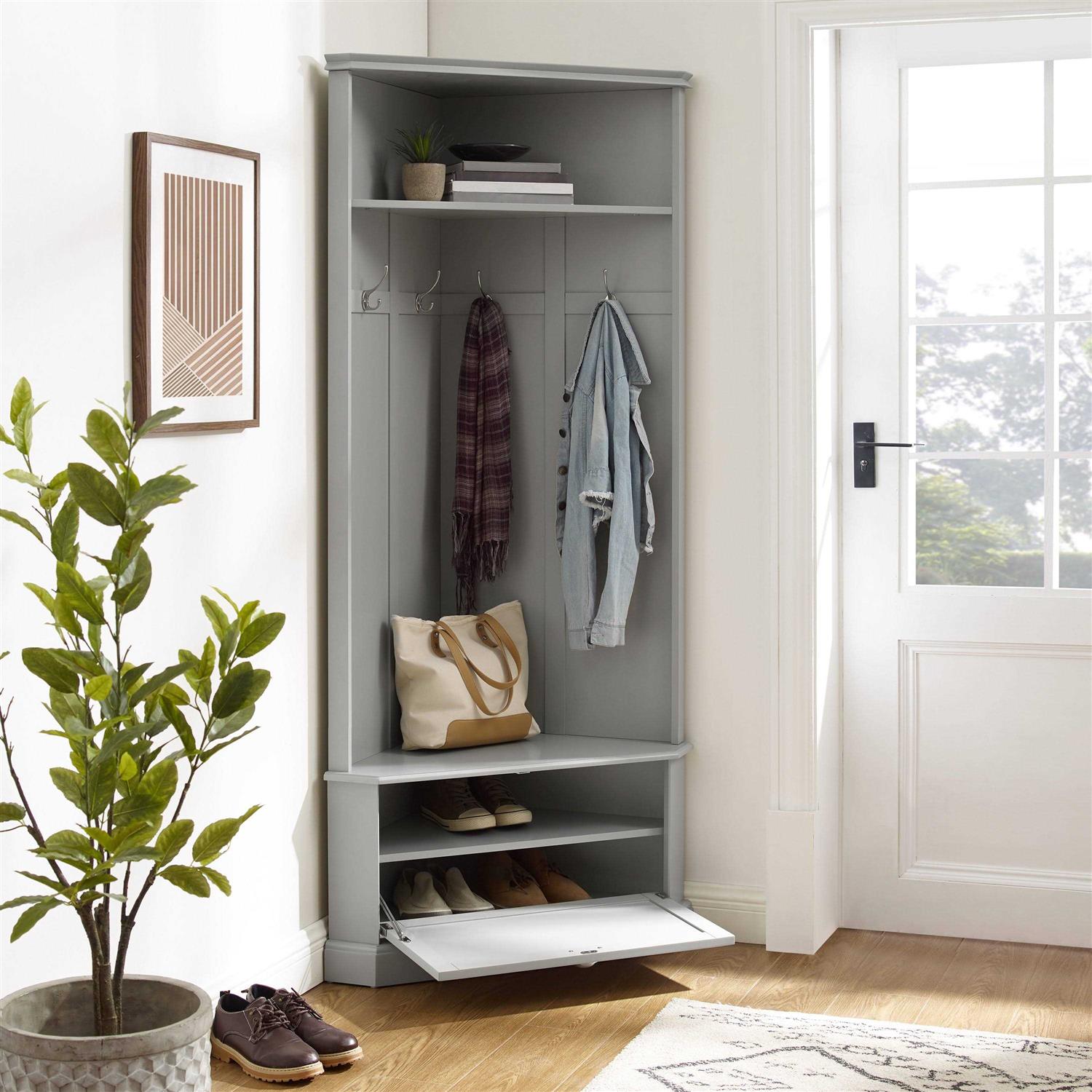 Crosley Ellison Corner Hall Tree - Image 5