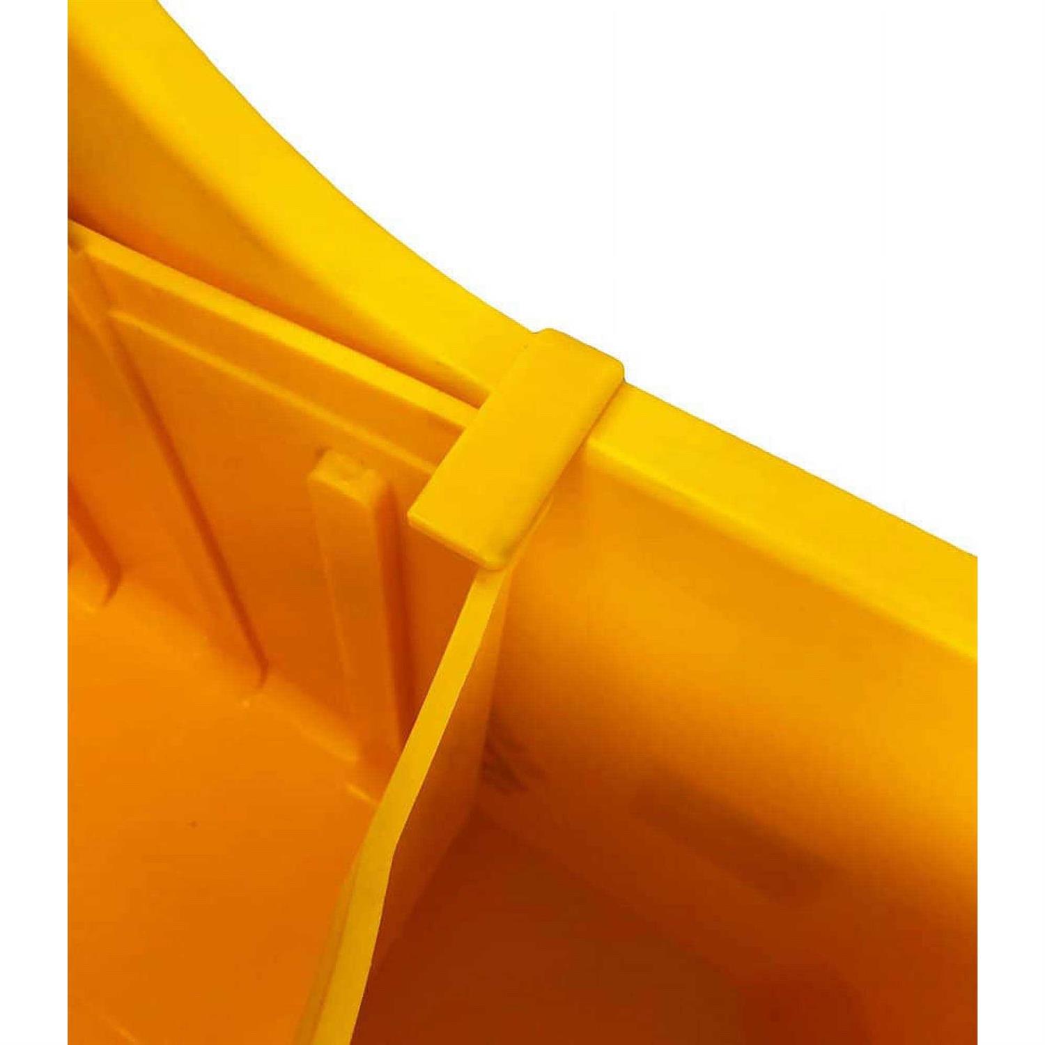 Commercial-grade Mop Bucket with Separator & Dirty Water Pail Metal Casters - Image 5