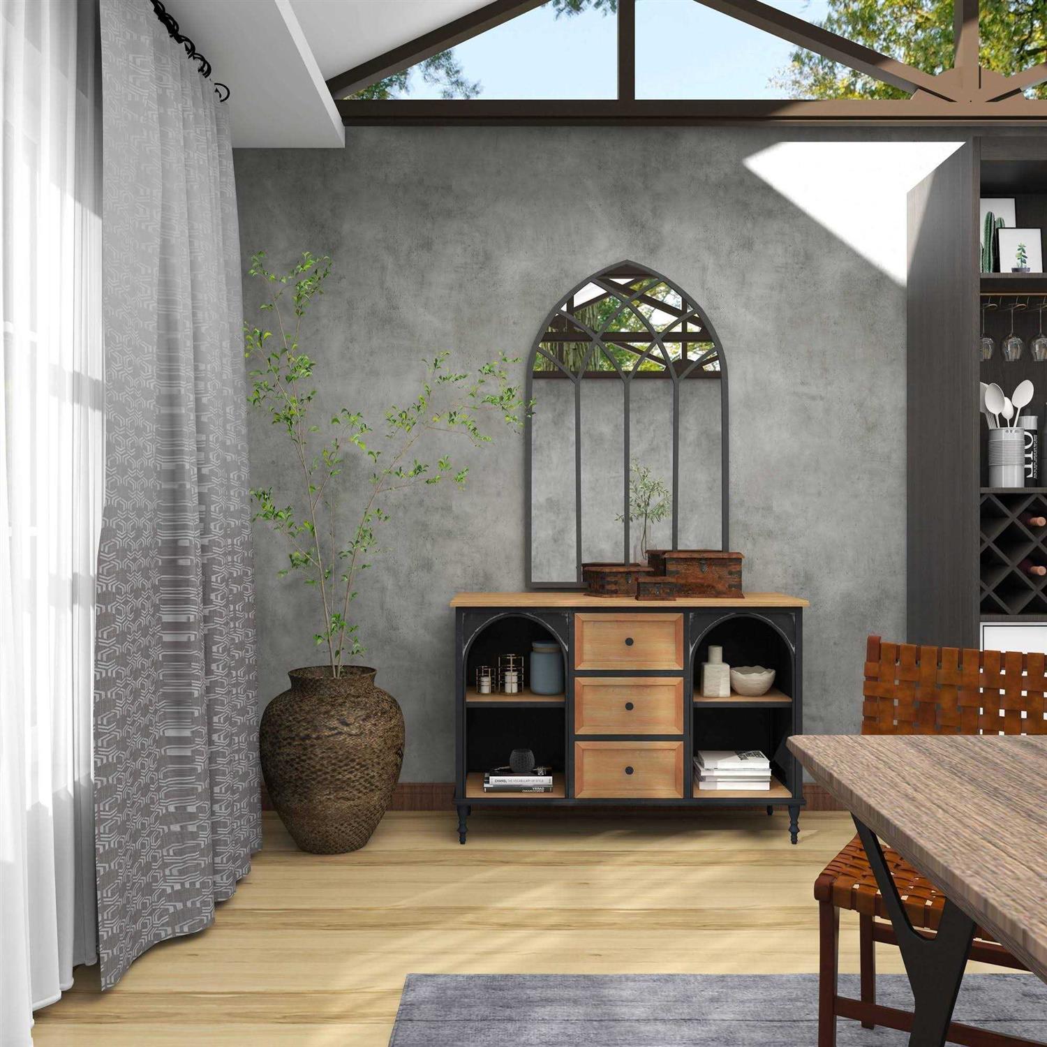 DecMode Reclaimed Wood Jewelry Box Set of 3 - Image 5