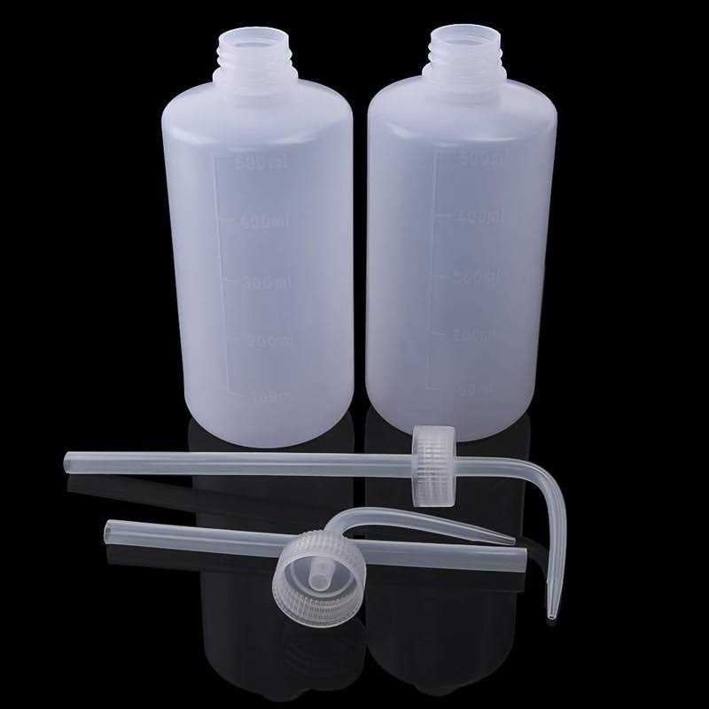 Donstraw Wash Bottle 2pcs 250ml/8oz Safety Bottles Watering Tools - Image 5