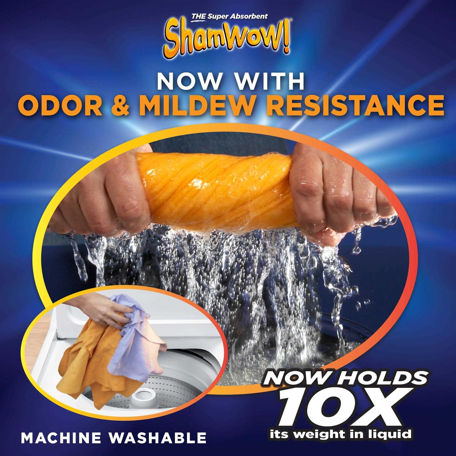 ShamWow Super Absorbent Cleaning Shammies - Image 3