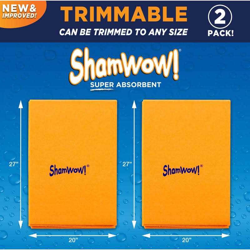 ShamWow Super Absorbent Cleaning Shammies - Image 5