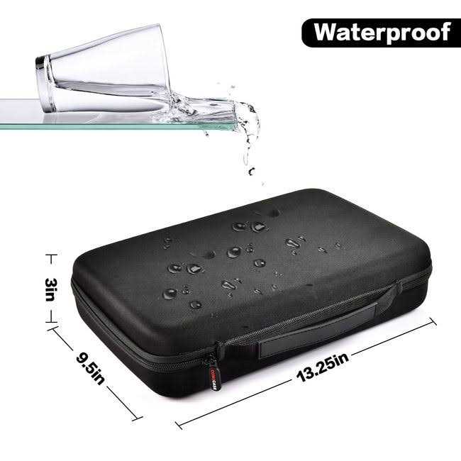 Comecase Hard Battery Organizer Storage Box Carrying Case Bag Holder Holds 148 Batteries AA AAA C D 9V - Image 3