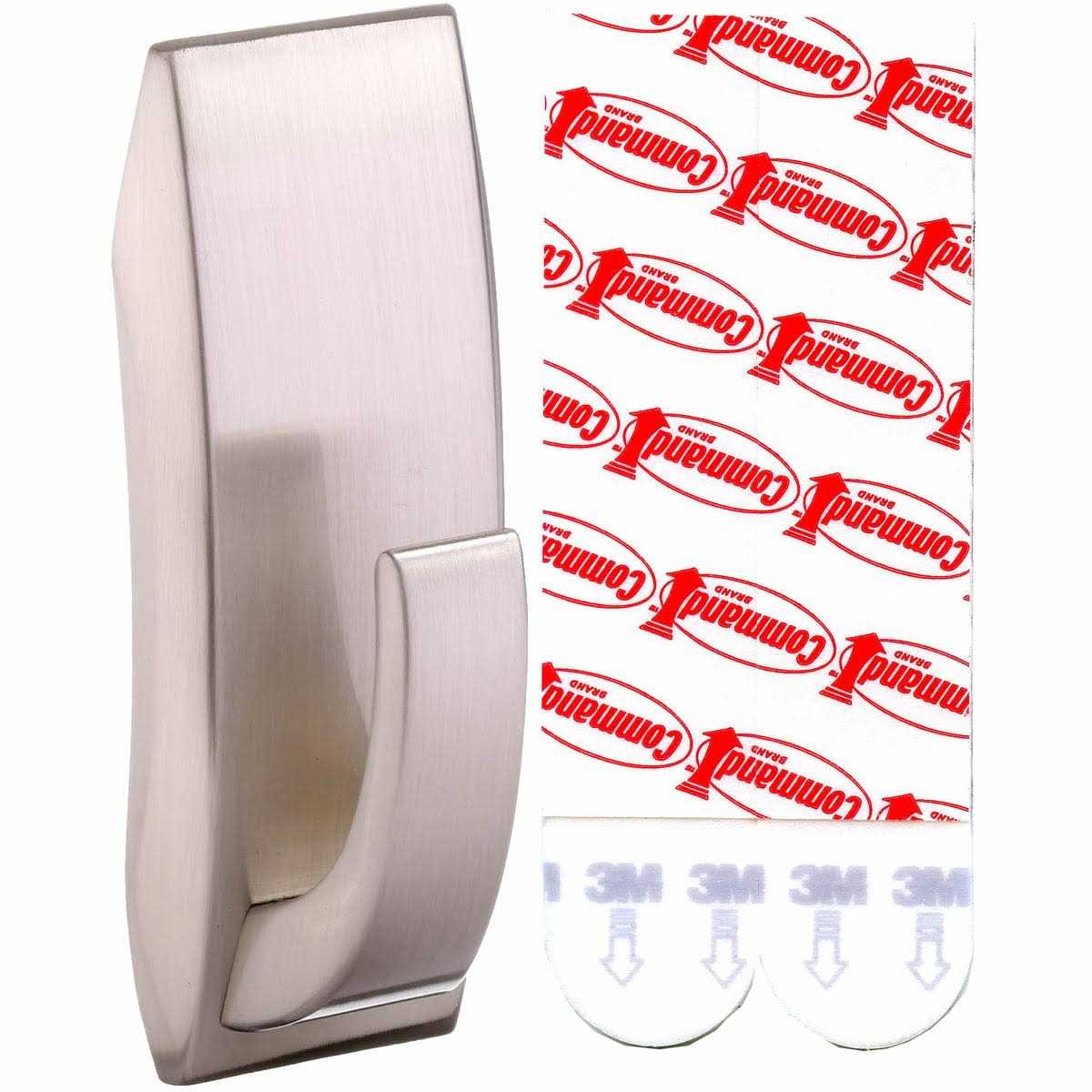 Command Brushed Nickel Hook - Image 4