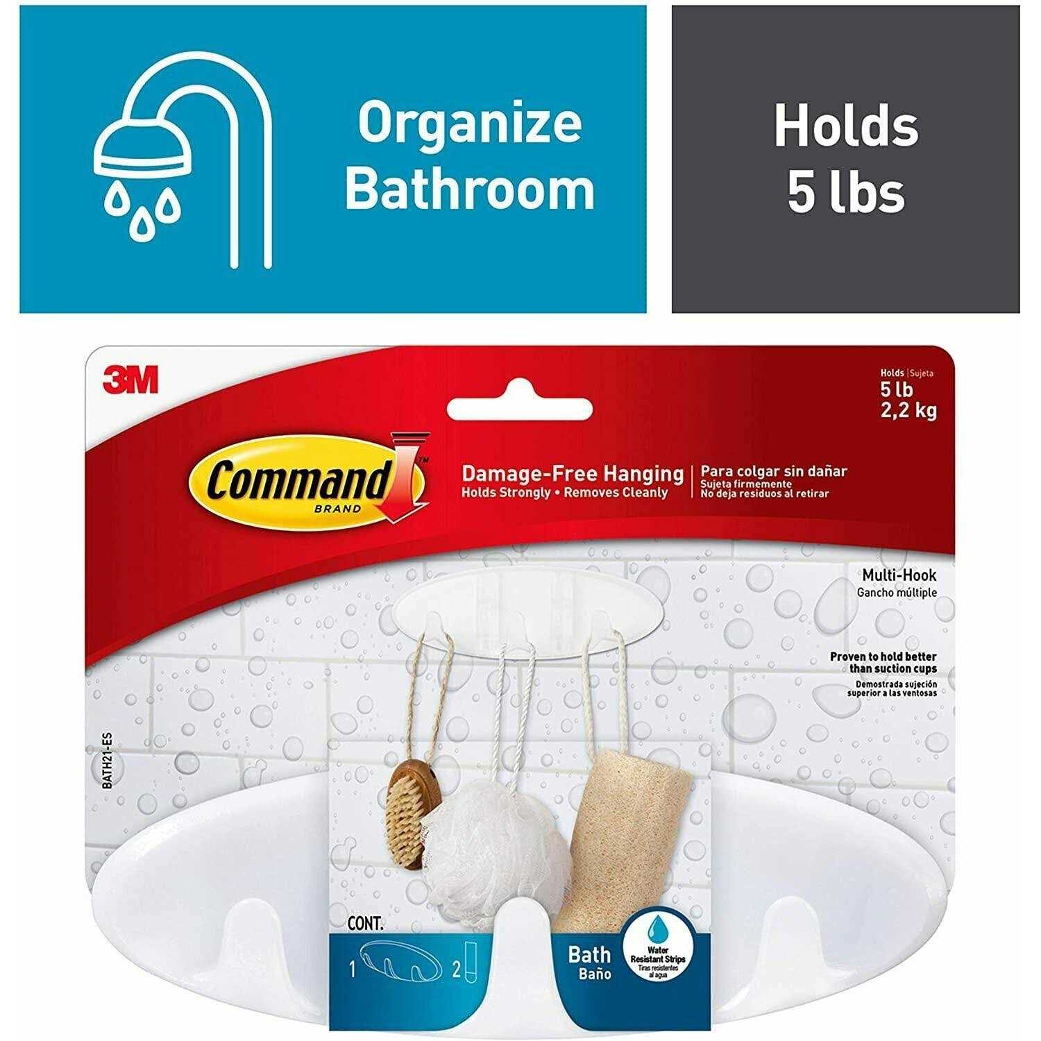 Command Bath Multi-Hook - Image 3
