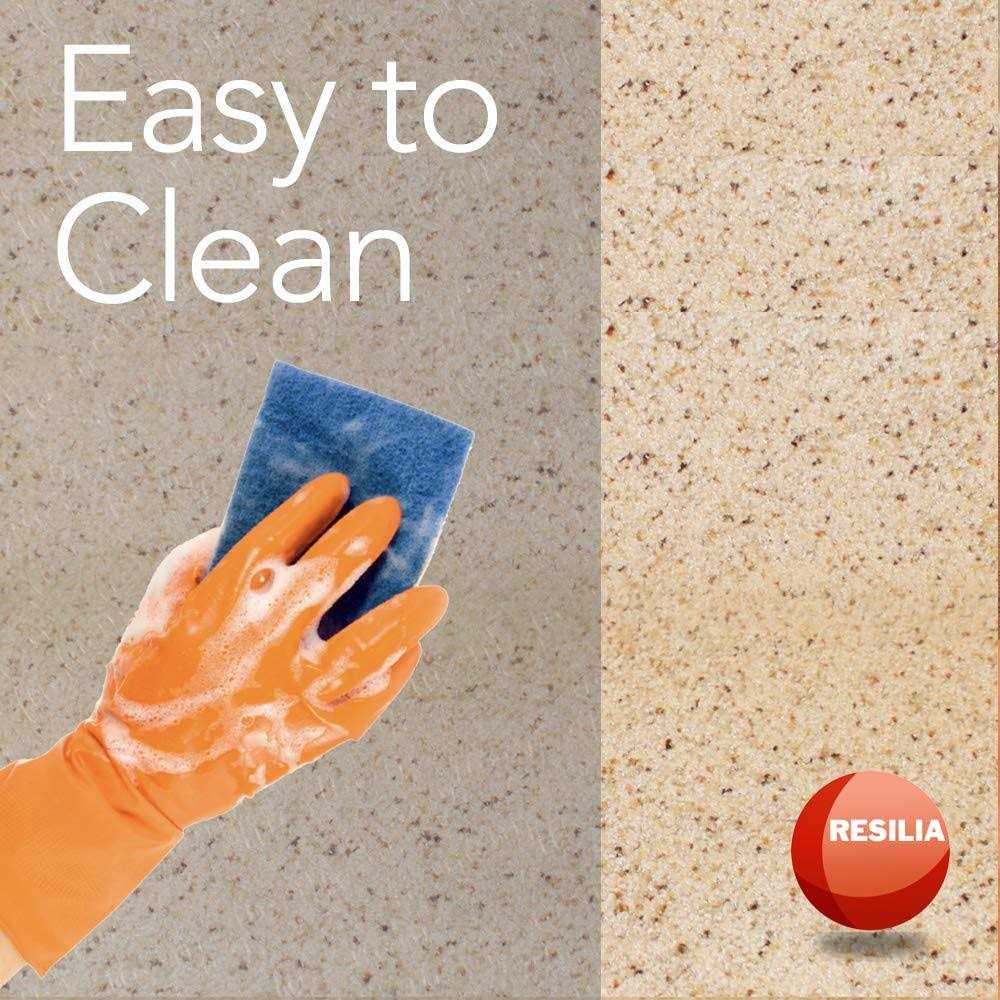 Resilia Deluxe Clear Vinyl Plastic Floor Runner/Protector for Deep Pile Carpet - Image 3