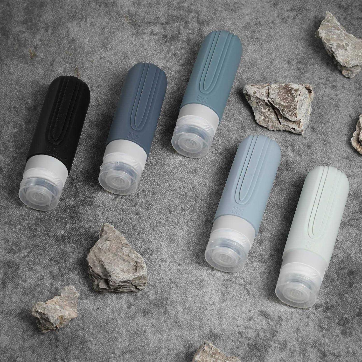 CHEODIN Travel Bottles for Toiletries 5 Pack TSA Approved Travel Size Containers - Image 3