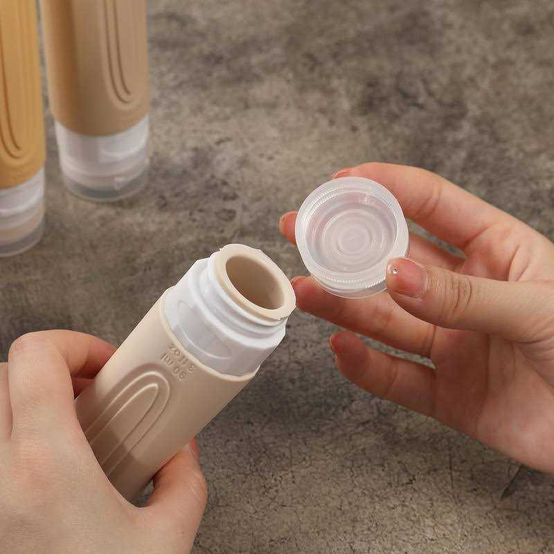 CHEODIN Travel Bottles for Toiletries 5 Pack TSA Approved Travel Size Containers - Image 3
