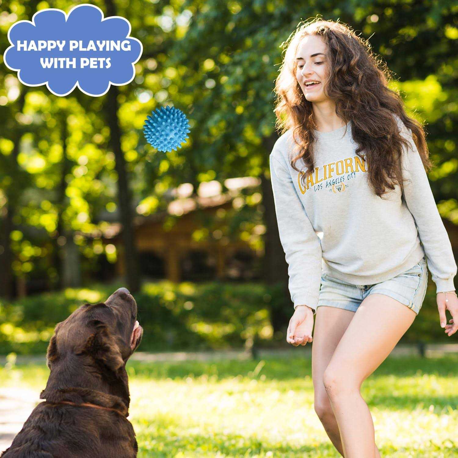 Dryer Balls Laundry Anti Static 6 Pack Reusable Plastic Clothes Drying and Fluffing Fabric Softener Balls 3 inches Assorted Colors - Image 4