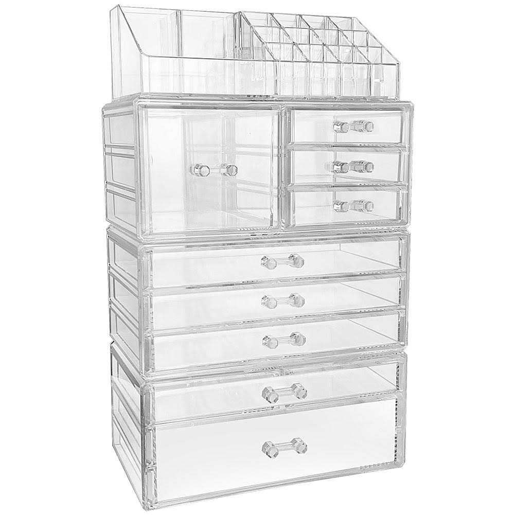 Sorbus Makeup and Jewelry Storage Case Display Organizer - Image 3