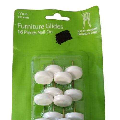 SoftTouch 7/8 Round Nail-On Furniture Glides - Image 5