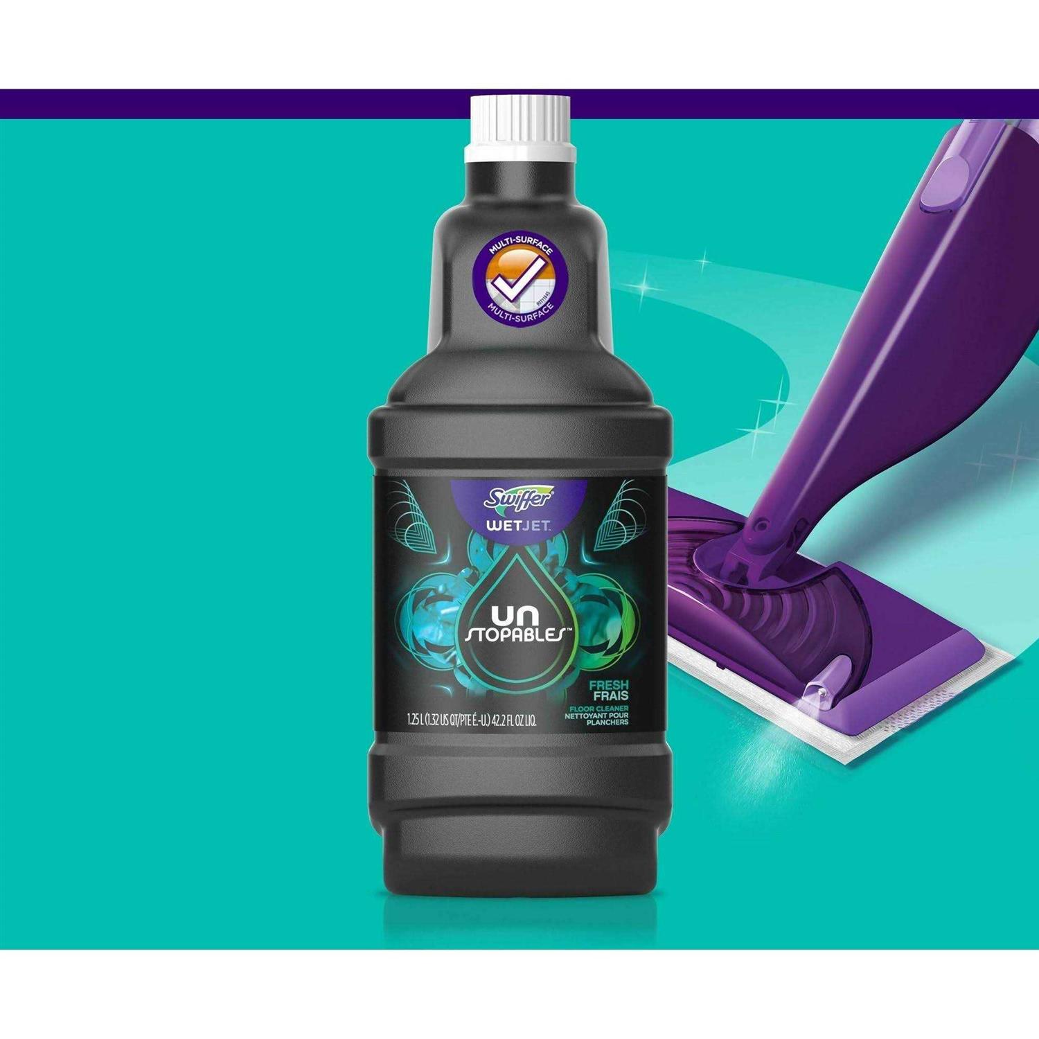 Swiffer Fresh Wetjet Cleaner Solution Unstopables - Image 3