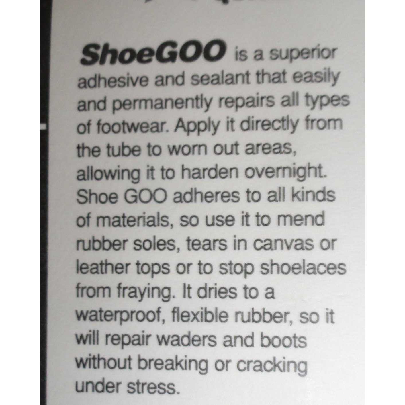 Shoe Goo Shoe Repair Adhesive - Image 5