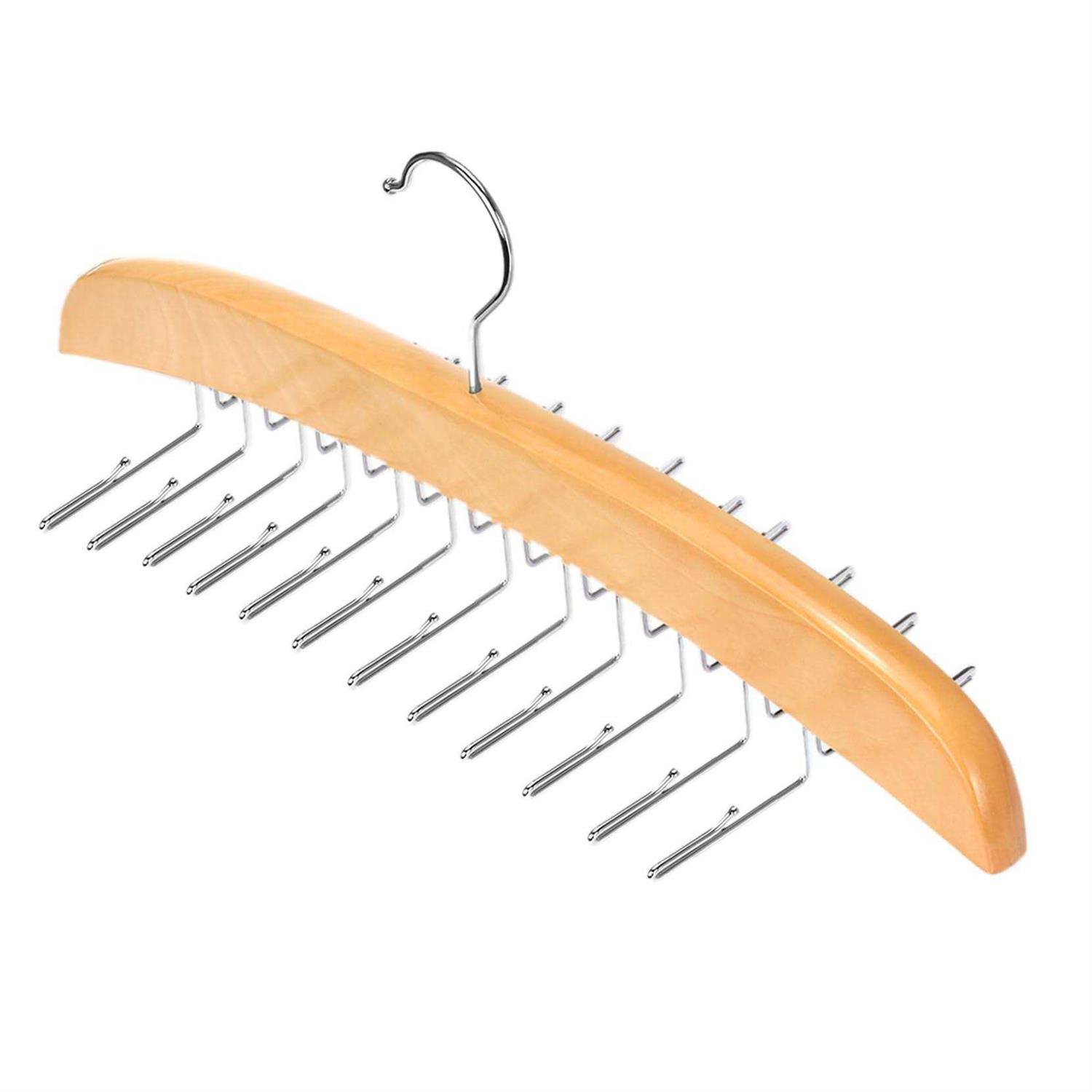 Resovo Tank Top Hanger With Premium Wood 24 Large Capacity Space Saving360 - Image 3