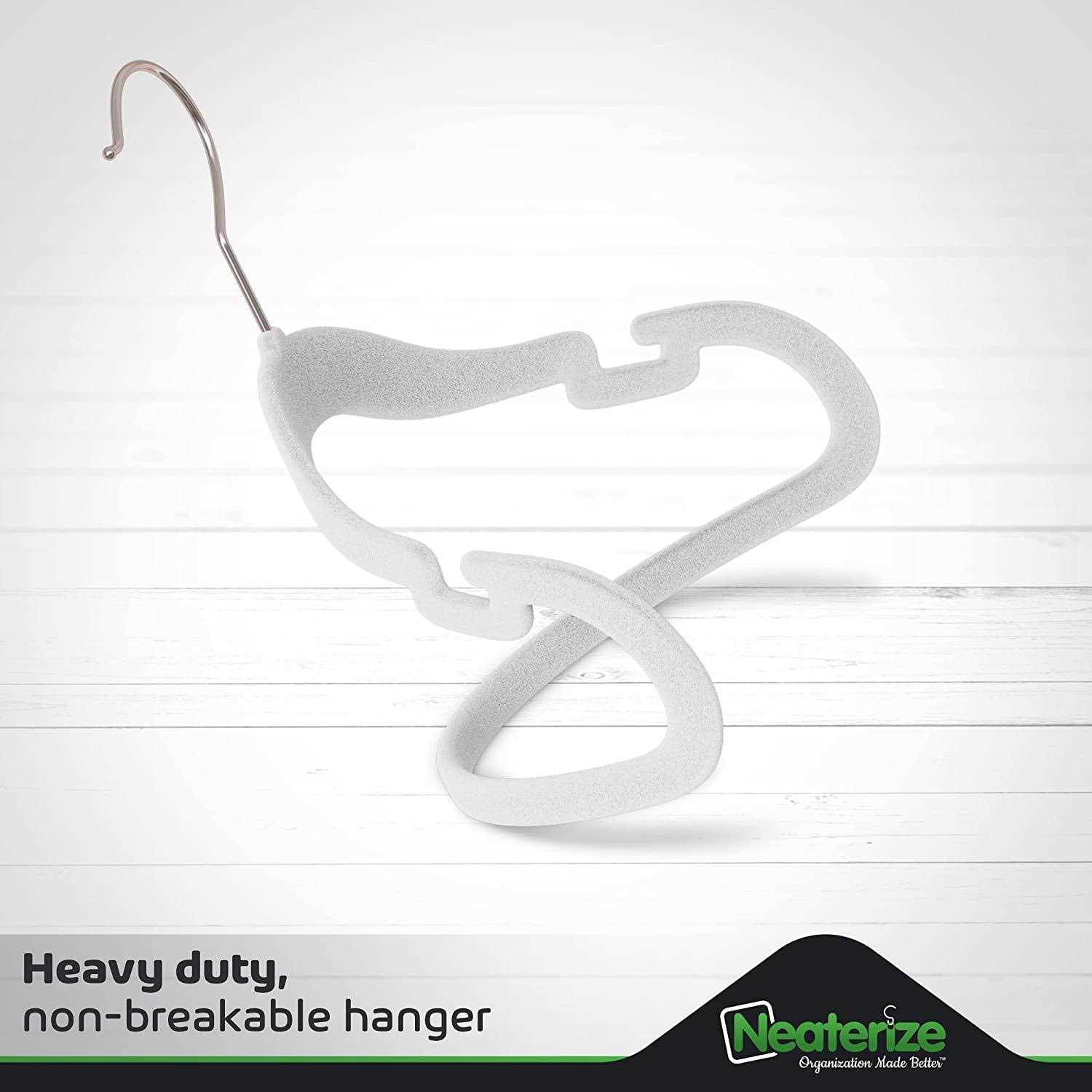 Clothes Baby Hangers for Closets Unique Notches for Non Slip. Heavy-Duty Velvet Kids & Toddler Hangers for Closet - Image 3