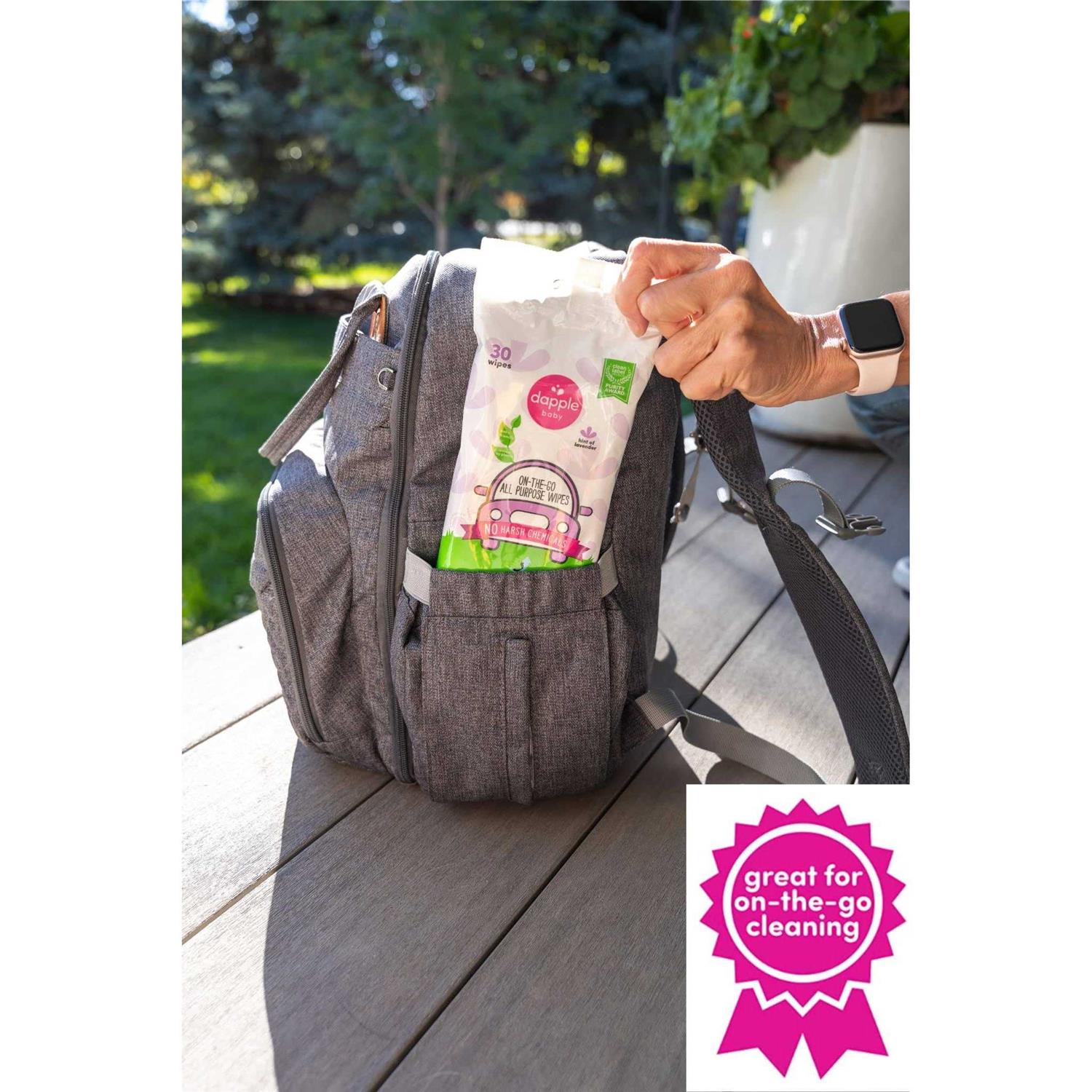 Dapple Baby All Purpose Lavender Hypoallergenic Wipes - Image 4