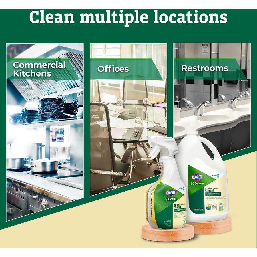 Clorox EcoClean All-Purpose Cleaner Spray 60276 - Image 4