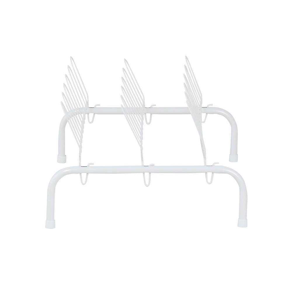 ClosetMaid Lightweight 9 Pair Freestanding Shoe Rack Organizer - Image 4