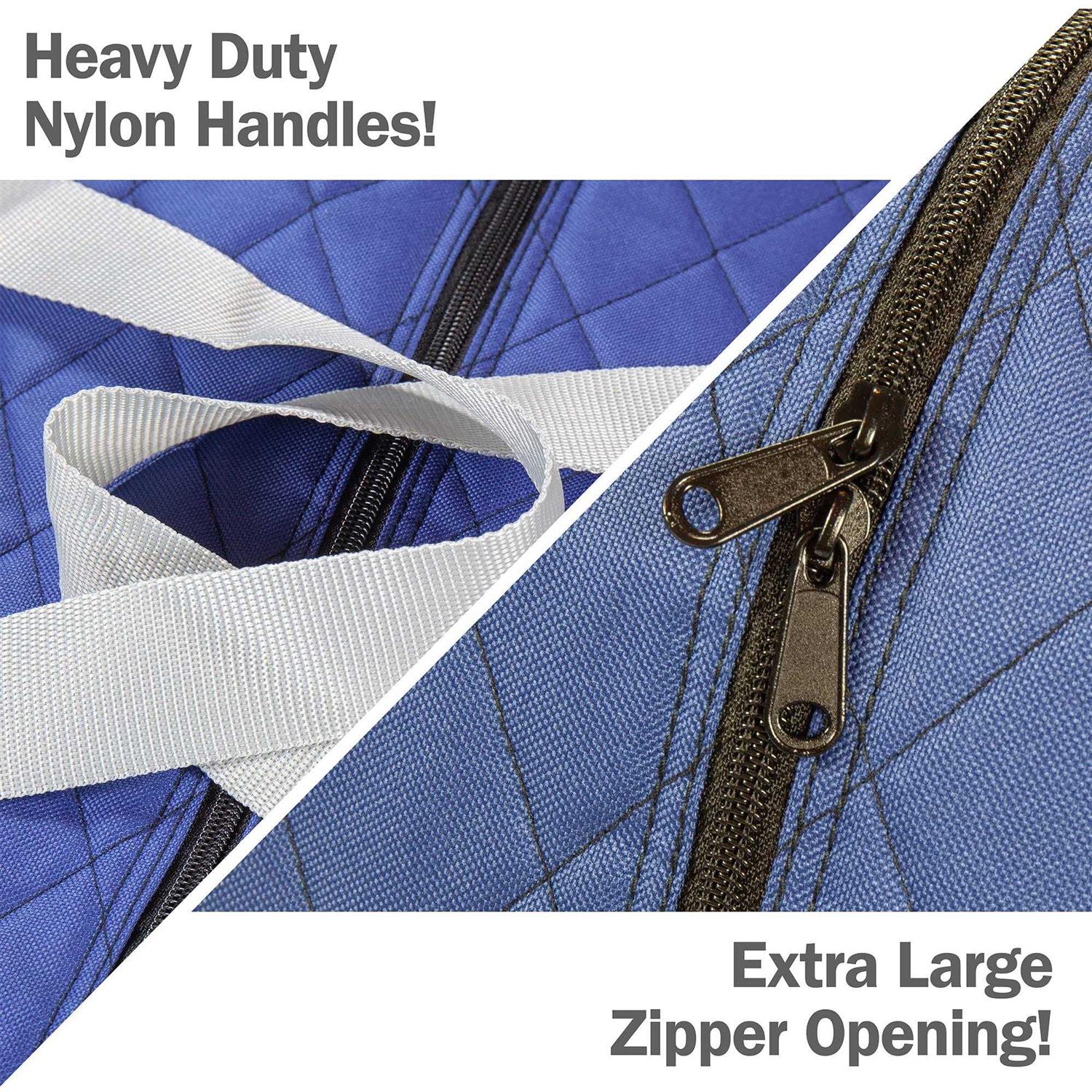 Simple Living Solutions Quilted Rolling Storage Bag - Image 5