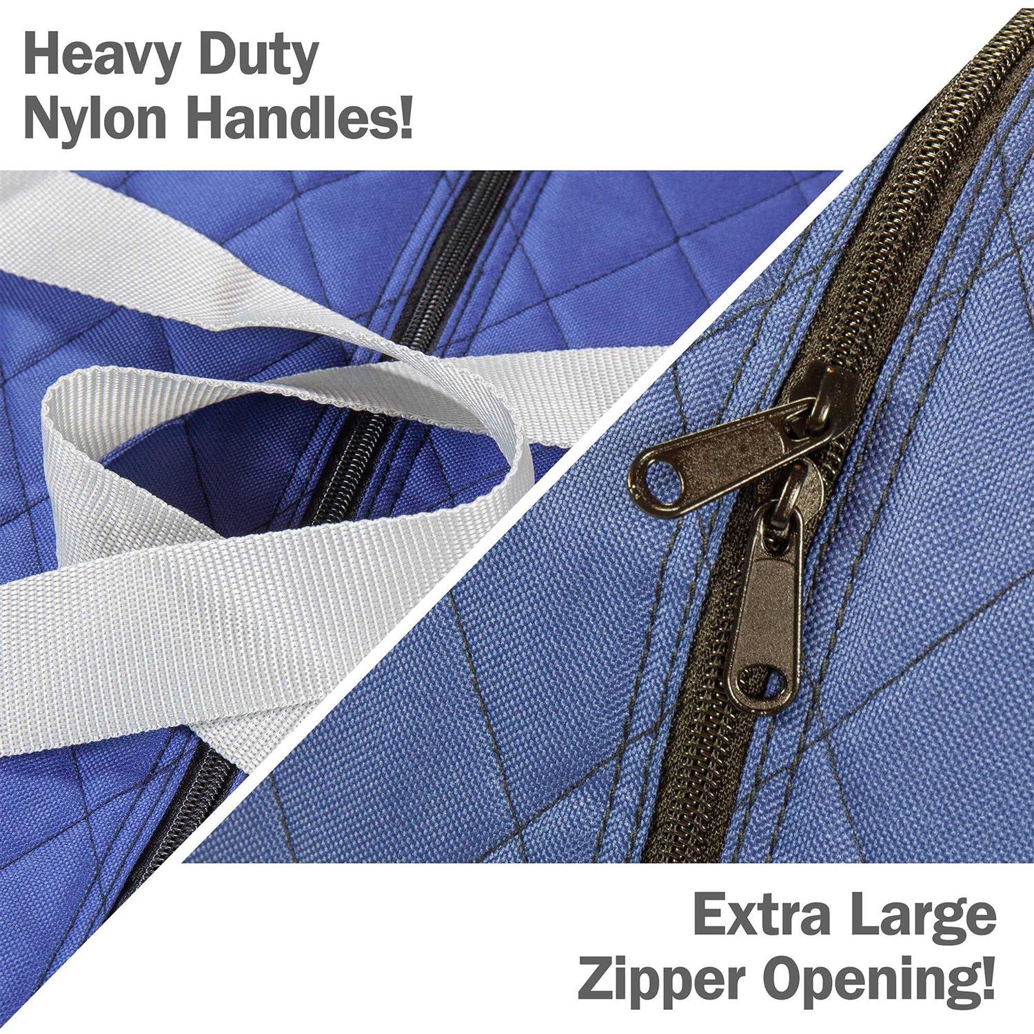 Simple Living Solutions Quilted Rolling Storage Bag - Image 4