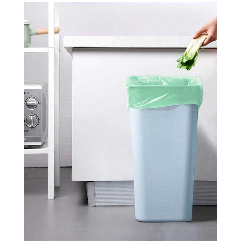 Compostable Trash Garbage bags,AYOTEE 13-15 Gallon Tall Kitchen Trash bags,Heavy Duty Unscented 1.18Mils 55 Liter,60 Count,Strong Thicken Rubbish - Image 4