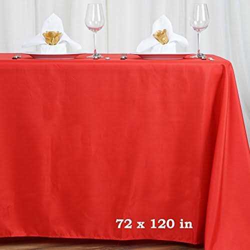 Linentablecloth Rectangular Polyester Tablecloth - Image 4