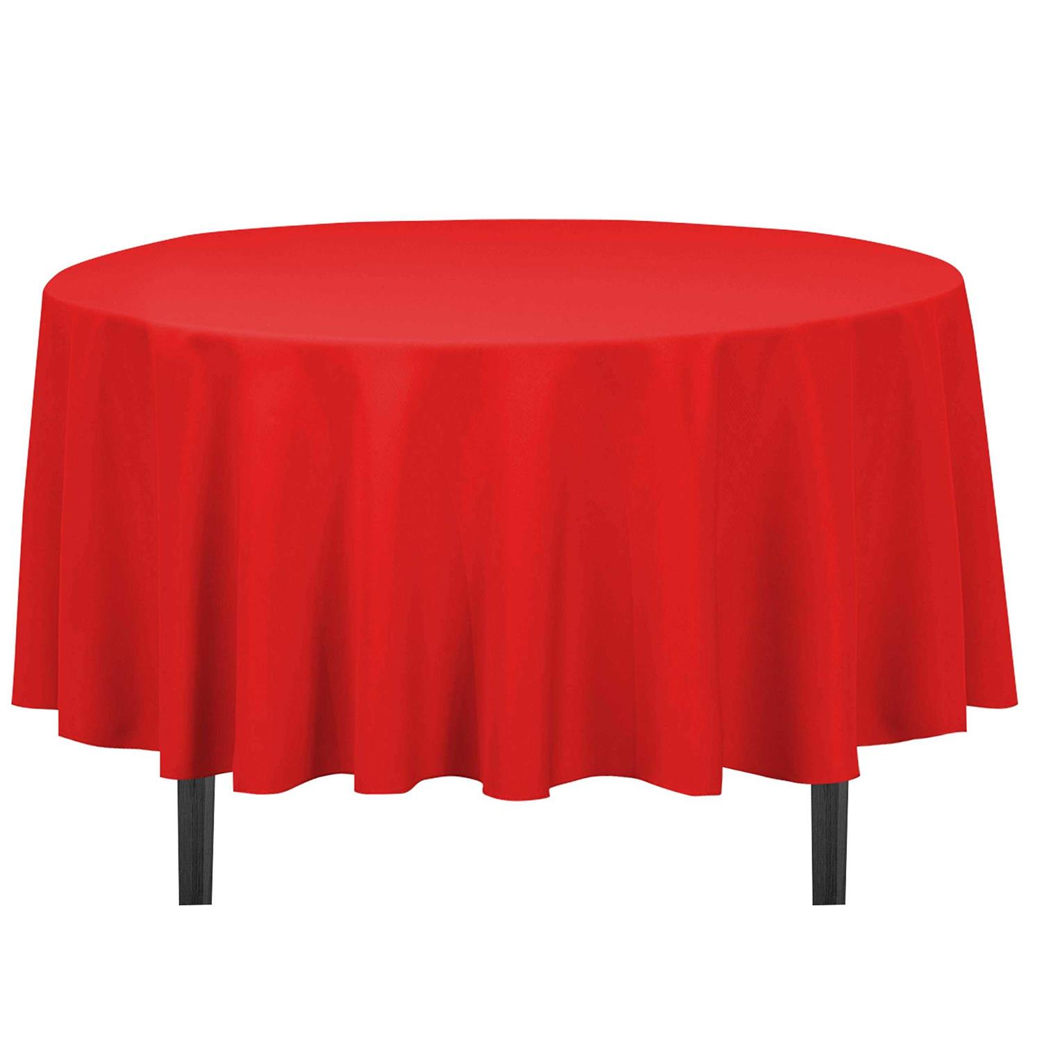 Linentablecloth Round Polyester Tablecloth - Image 3