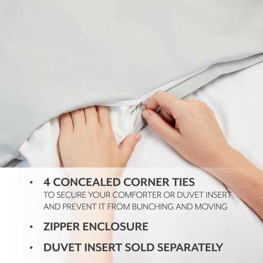 Linen Market Home Premium Ultra Soft 3 Piece Duvet Cover Set - Image 5