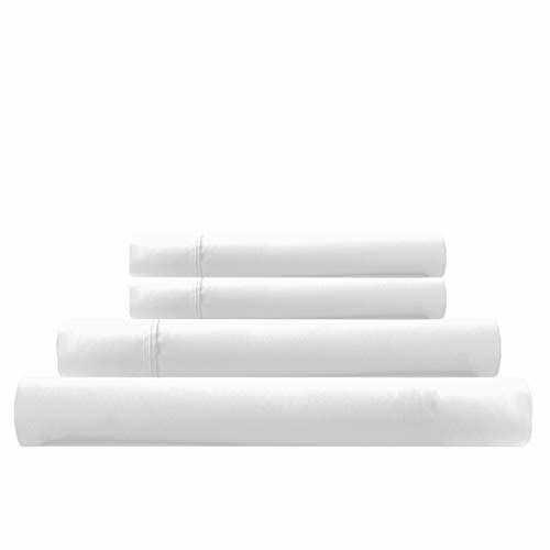 Linen Home 100% Cotton Percale Sheets Size Deep Pocket 4 Piece - Image 3