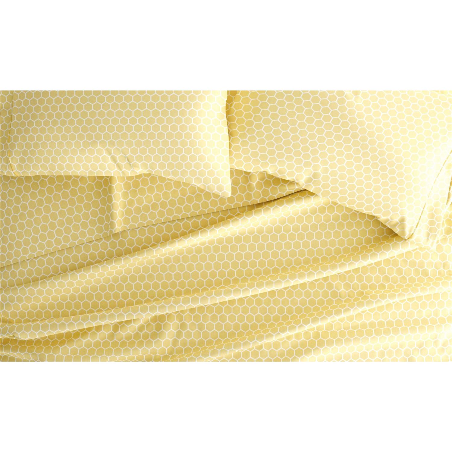 Linen Market Home Premium Ultra Soft Pattern 4 Piece Bed Sheet Set - Image 3