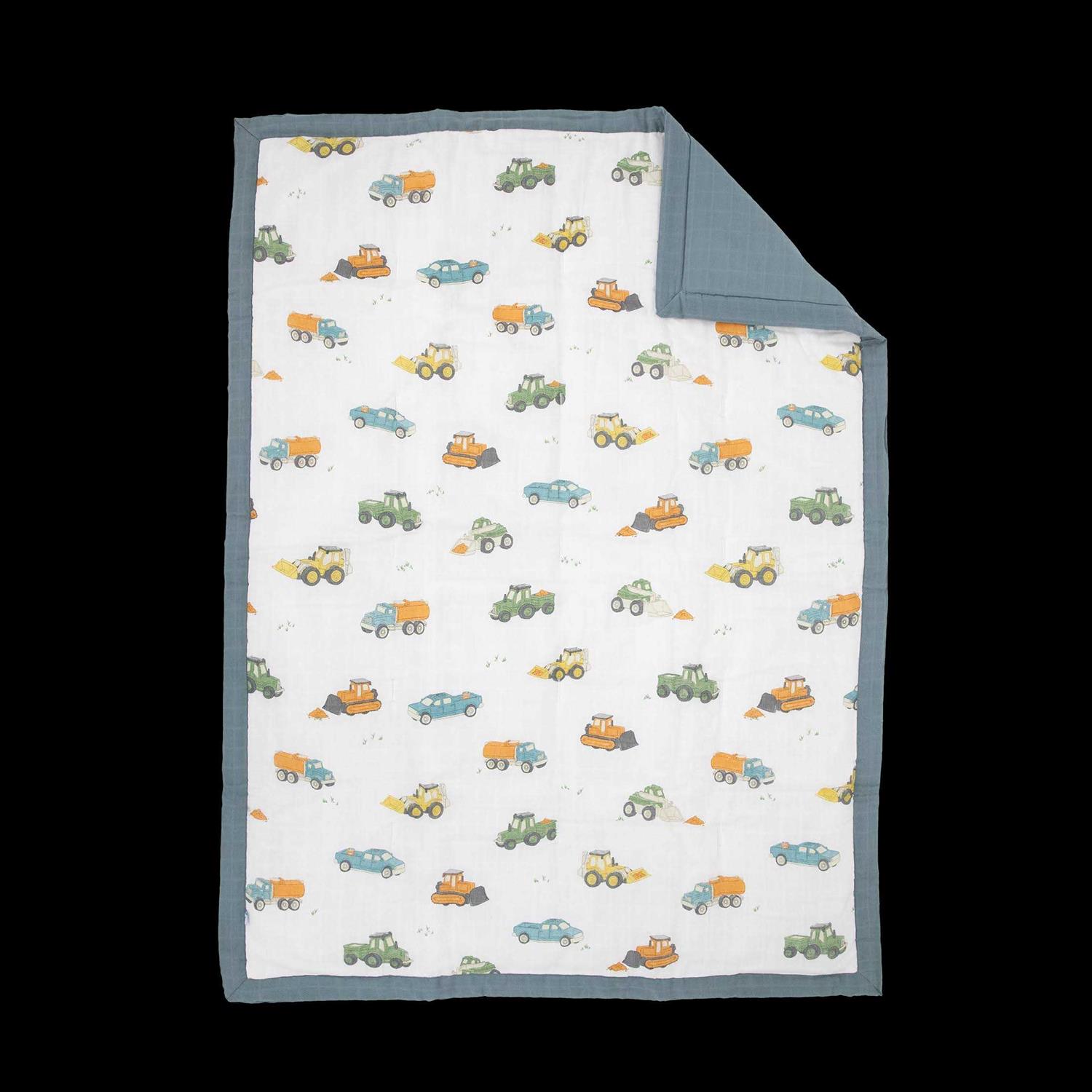 Little Unicorn Cotton Muslin Toddler Bedding 3 Piece Set - Image 3