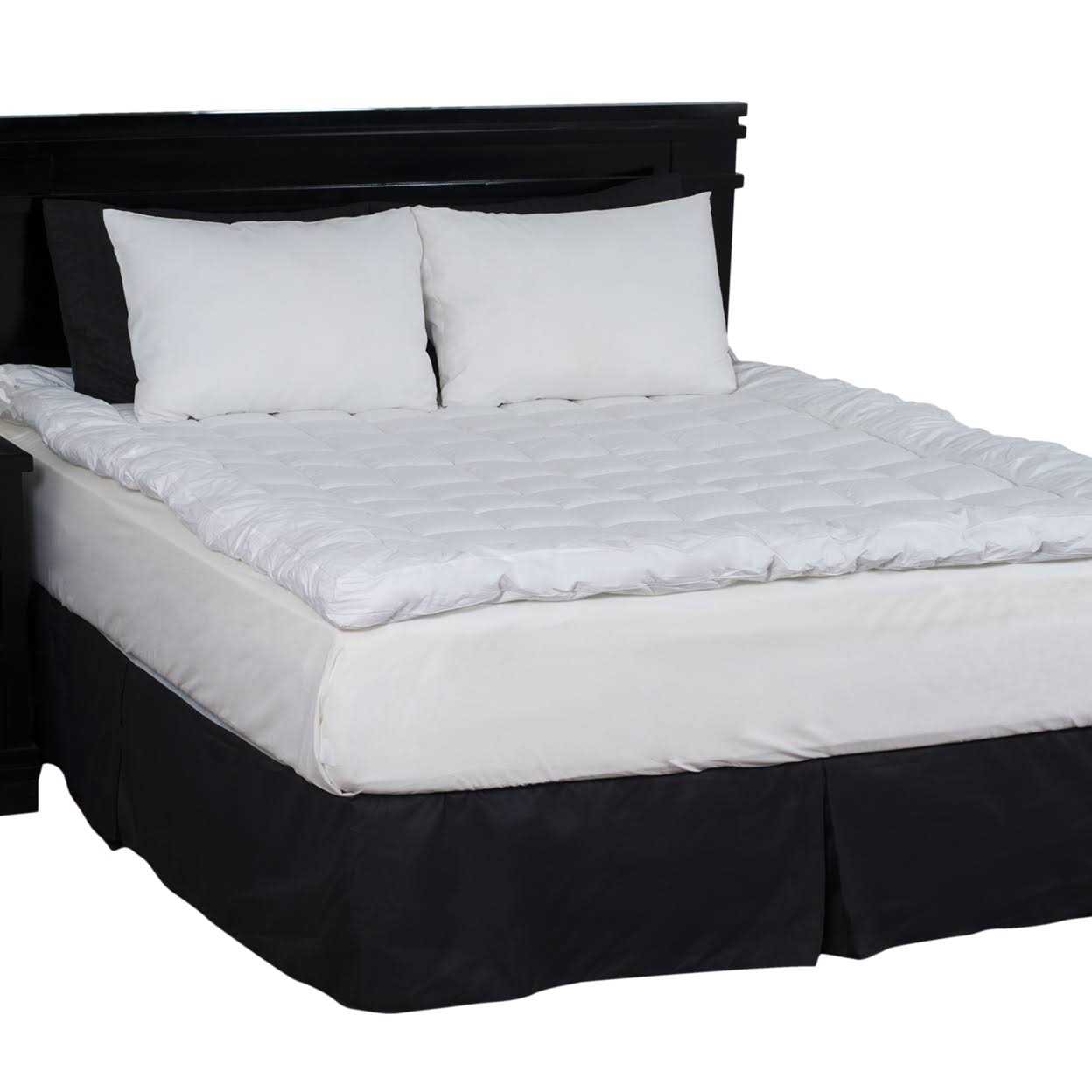 Lavish Home Alternative Bedding Topper - Image 4