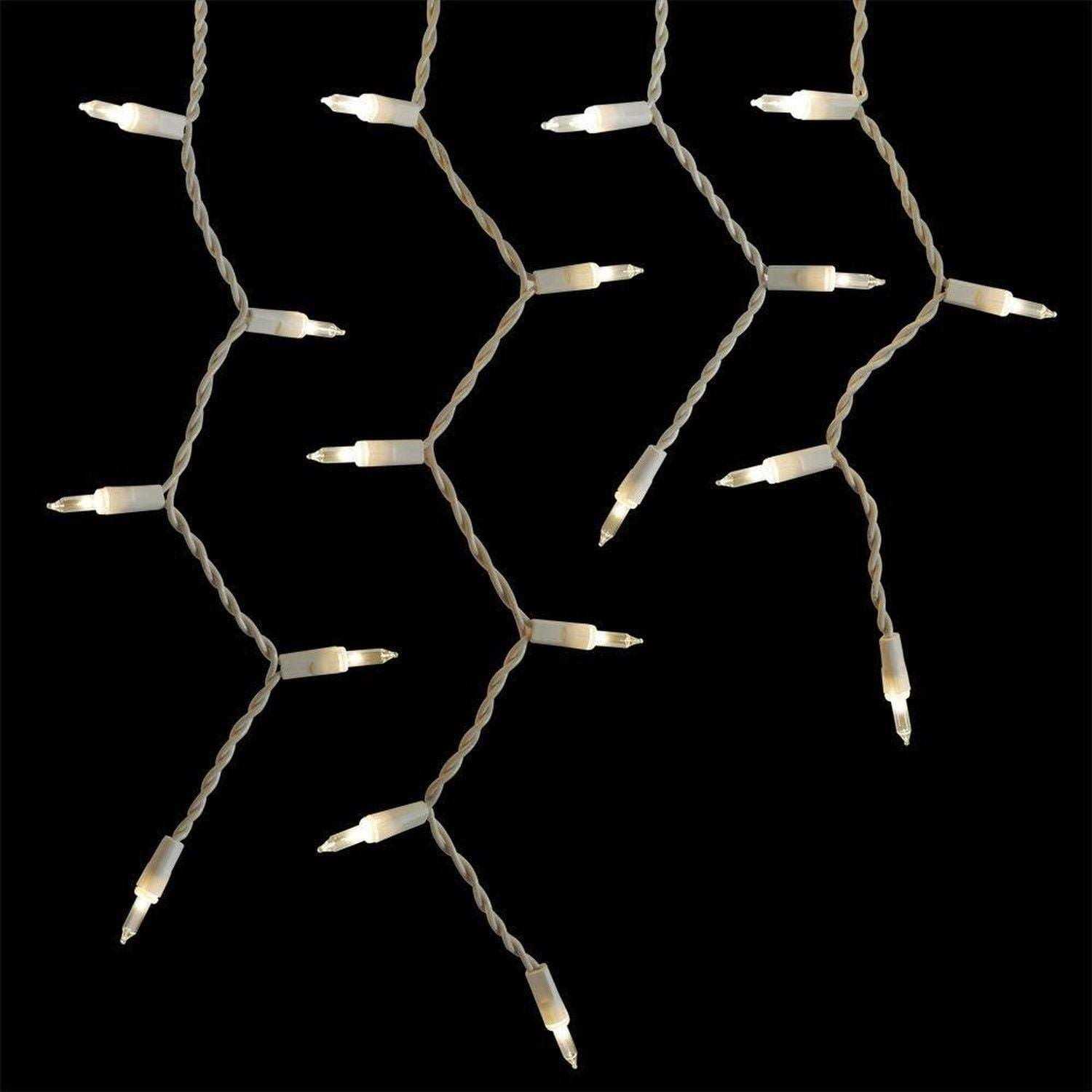 GE Clear String-A-Long Incandescent Icicle-Style Lights - Image 4