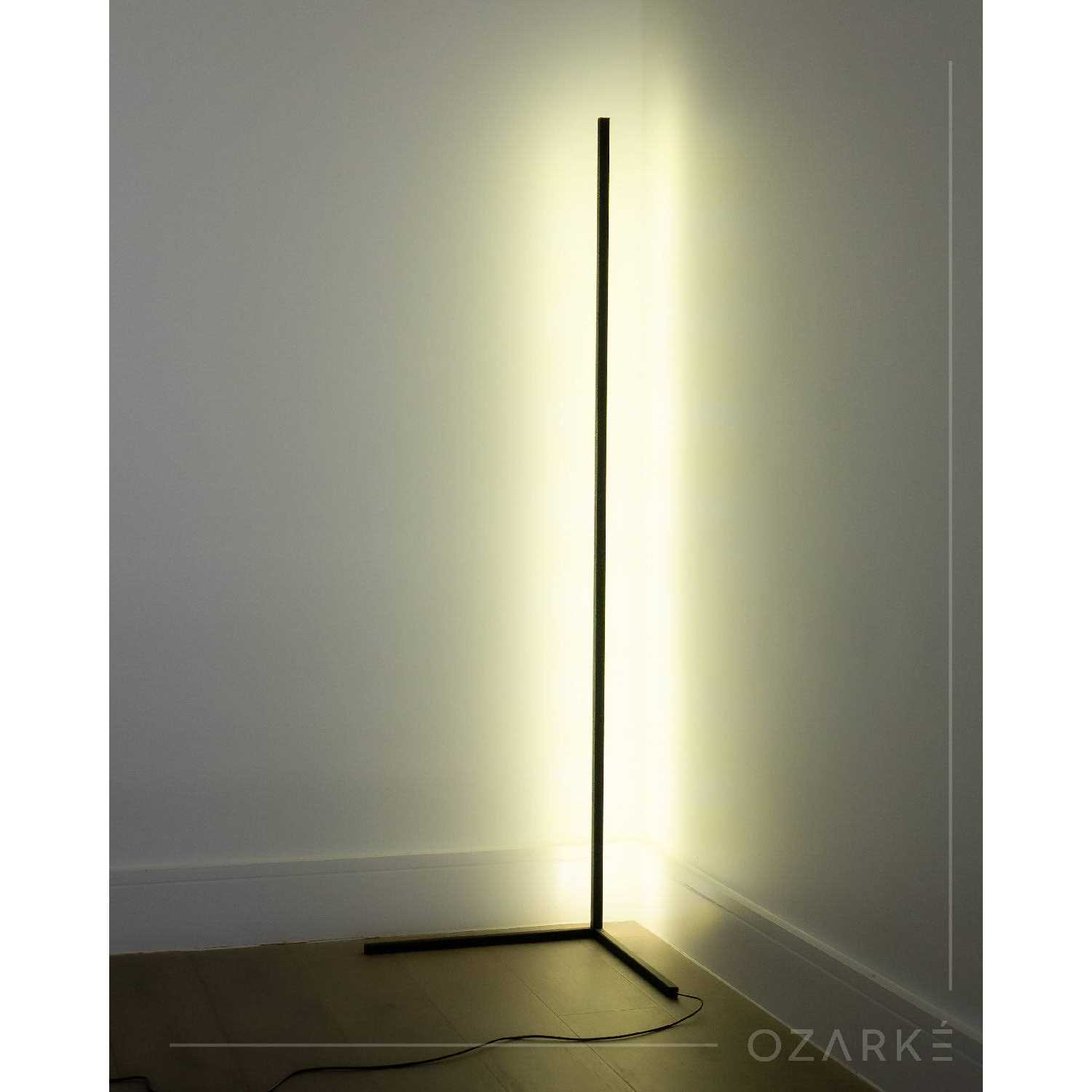 Ozarke Corner Floor Lamp Minimalist LED Lamp Warm - Image 3