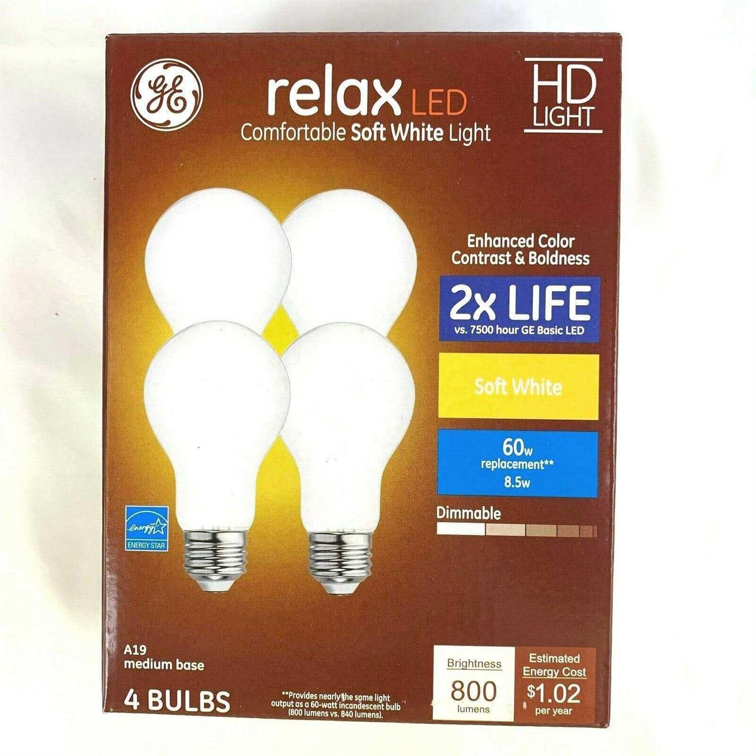 GE Light Bulbs LED A19 Soft White - Image 3