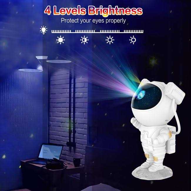 Galaxy Star Projector LED Night Light Starry Sky Astronaut Porjectors Lamp - Image 5