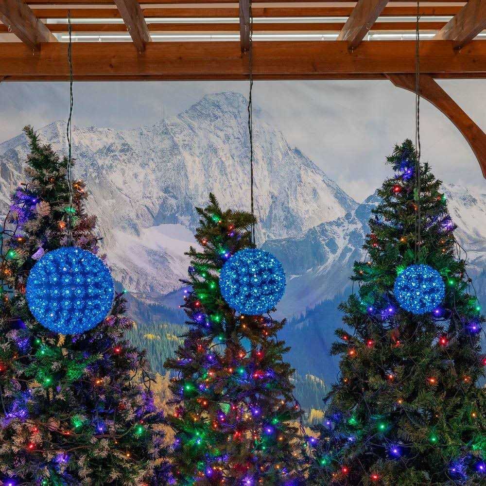 Novelty Lights Outdoor Christmas Starlight Sphere Hanging Light Ball - Image 5