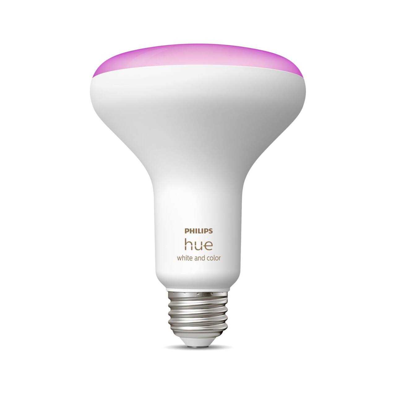 Philips Hue White & Color Ambiance BR30 Bluetooth Smart LED Bulb - Image 5