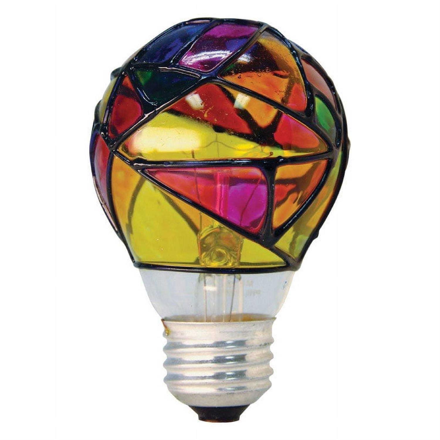 GE Stained Glass Light Bulb, 25W - Image 5