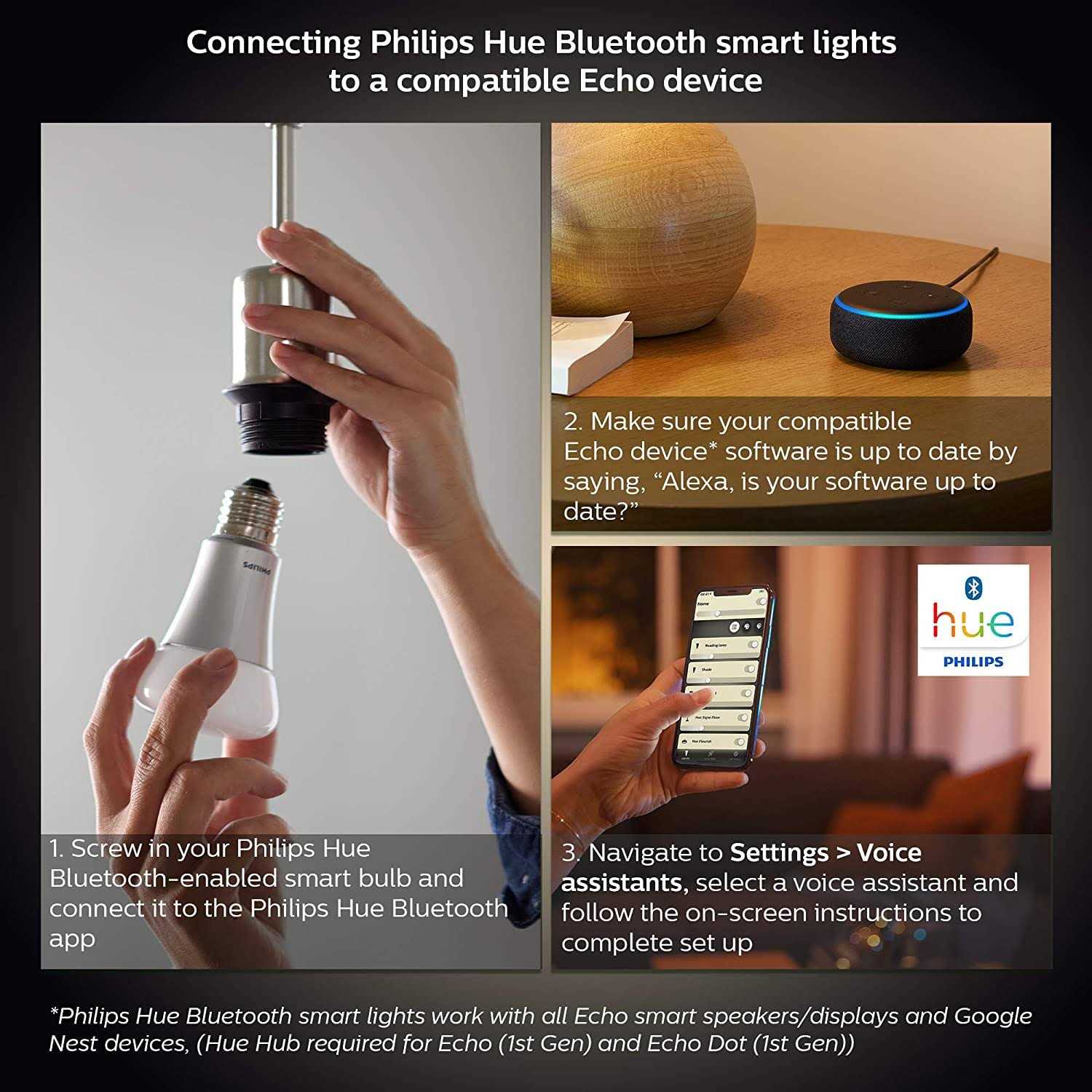 Philips Hue White A19 LED Smart Bulb - Image 3